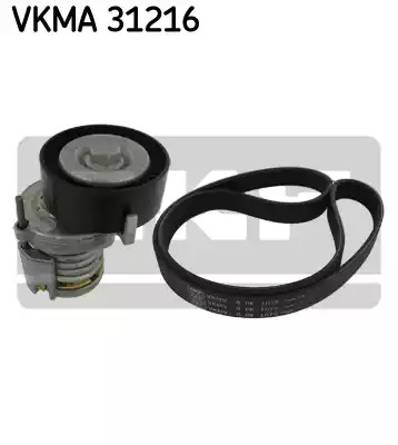 Ременный комплект SKF VKMA 31216 (VKM 31015, VKMV 6PK1076)